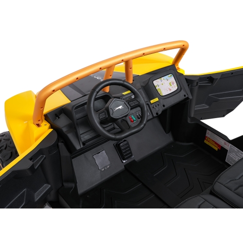 Autko dla dzieci Buggy Arctic Cat WILDCAT XX Żółty A600.ZOL